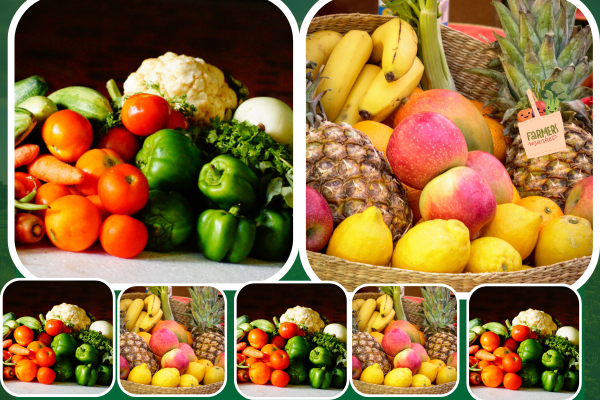 less oil food